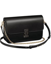 Cartier - Small Leather C De Chain Bag - Lyst