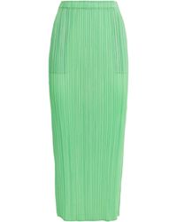 Pleats Please Issey Miyake - New Colorful Basics 4 Midi Skirt - Lyst