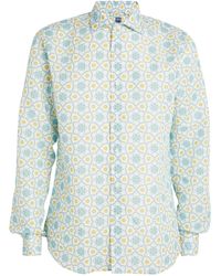 Fedeli - Linen-cotton Patterned Nick Shirt - Lyst