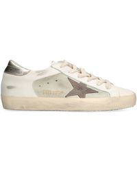 Golden Goose - Suede Super Star Low-Top Sneakers - Lyst