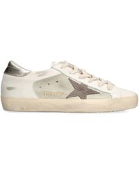 Golden Goose - Suede Super Star Low-Top Sneakers - Lyst