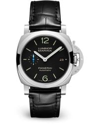 Panerai - Stainless Steel Luminor Marina Watch - Lyst