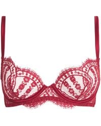 Coco De Mer - Lace Renata Plunge Bra - Lyst