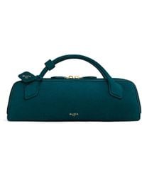 Alaïa - Suede Le Teckel Top-Handle Bag - Lyst