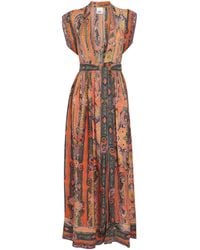 Isabel Marant - Silk Melissa Maxi Dress - Lyst