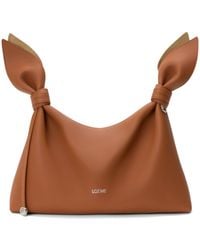 Loewe - Medium Leather Scarf Shoulder Bag - Lyst
