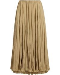 Ralph Lauren - Chiffon Jordyn Midi Skirt - Lyst