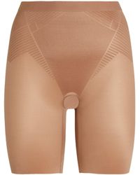 Spanx - Shape Invisible Mid-Thigh Shorts - Lyst