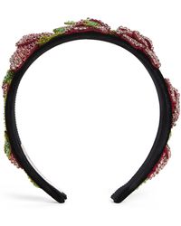 Jennifer Behr - Crystal-Embellished Maryam Headband - Lyst