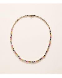 Suzanne Kalan - And Sapphire Bold Tennis Necklace - Lyst