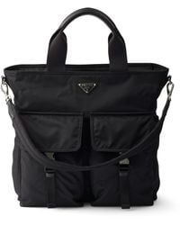 Prada - Re-Nylon Explore Tote Bag - Lyst