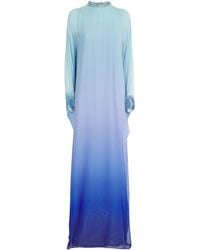 Pamella Roland - Chiffon Embellished Gown - Lyst