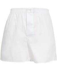 Zimmerli of Switzerland - Cotton Woven Boxers - Lyst