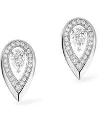 Messika - Fiery And Diamond Stud Earrings - Lyst