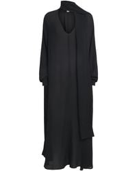 TOTEME - Scoop-Neck Scarf Maxi Dress - Lyst