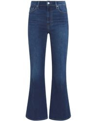 PAIGE - Marlow Skimmer High-Rise Flared Jeans - Lyst