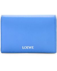 Loewe - Leather Folded Wallet - Lyst