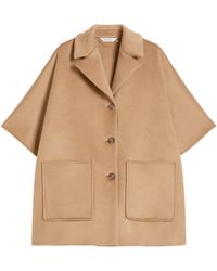 Max Mara - Cashmere Oversized Cape - Lyst
