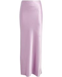 Cult Gaia - Silk Chantel Maxi Skirt - Lyst