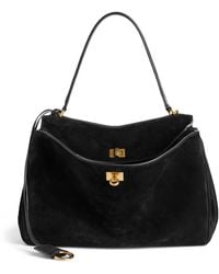 Balenciaga - Medium Suede Rodeo Shoulder Bag - Lyst