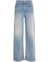 Mother - Spinner Skimp High-rise Wide-leg Jeans - Lyst