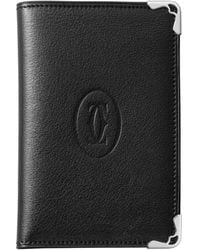 Cartier - Leather Must De Bifold Card Holder - Lyst