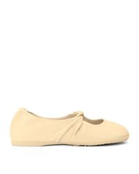 Loewe - Leather Pebble Soft Ballet Flats - Lyst