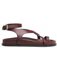 A.Emery - Leather Jalen Slim Sandals - Lyst