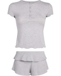 Skims - Sleep Short Pyjama Set - Lyst