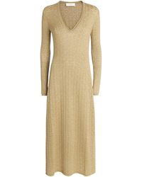 RETORI - Knitted Lurex Maxi Dress - Lyst