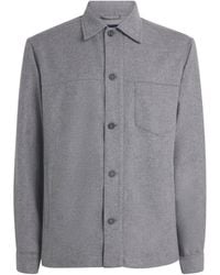Paul & Shark - Wool-Cashmere Overshirt - Lyst