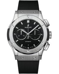 Hublot - Titanium Classic Fusion Chronograph Watch - Lyst
