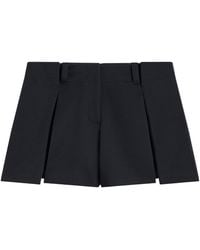 Givenchy - Wool Pinch Shorts - Lyst