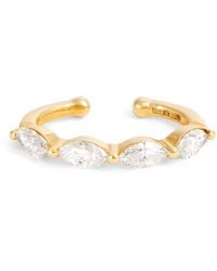 SHAY - And Diamond Marquise Single Ear Cuff - Lyst