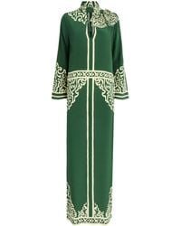 Johanna Ortiz - Silk Windborne Tunic Maxi Dress - Lyst
