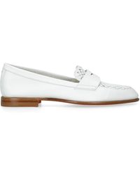 Santoni - Leather Luce Loafers - Lyst