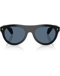 Moncler - Splash Round Sunglasses - Lyst