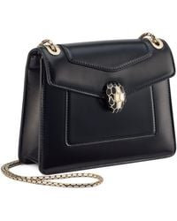 BVLGARI - Leather Serpenti Forever Cross-Body Bag - Lyst