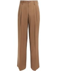 Vivienne Westwood - Virgin Wool Pleated Rafael Trousers - Lyst