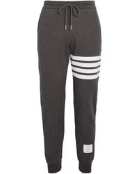 Thom Browne - Four-Stripe Sweatpants - Lyst