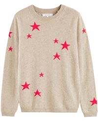 Chinti & Parker - Wool-cashmere Star Sweater - Lyst
