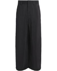 Lemaire - Silk-Blend Wide-Leg Trousers - Lyst