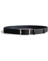 dunhill - Leather Reversible Rounded Roller Buckle Belt - Lyst