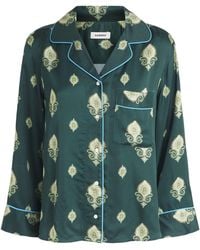 Sandro - Paisley Pyjama-Style Shirt - Lyst