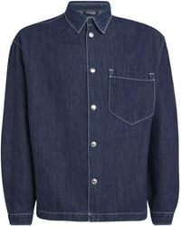 7 For All Mankind - Oversized Denim Shirt - Lyst