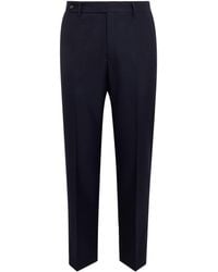 Corneliani - Stretch-Virgin Wool Drawstring Trousers - Lyst