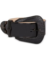 Balmain - Patent Leather Belt - Lyst