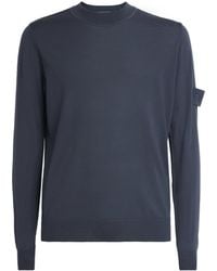 Stone Island - Virgin Wool Ghost Sweater - Lyst