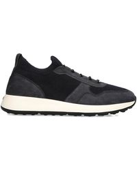 Tod's - Suede-Knit Sportivo 79K Sneakers - Lyst