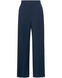Weekend by Maxmara - Virgin Wool Straight-Leg Trousers - Lyst